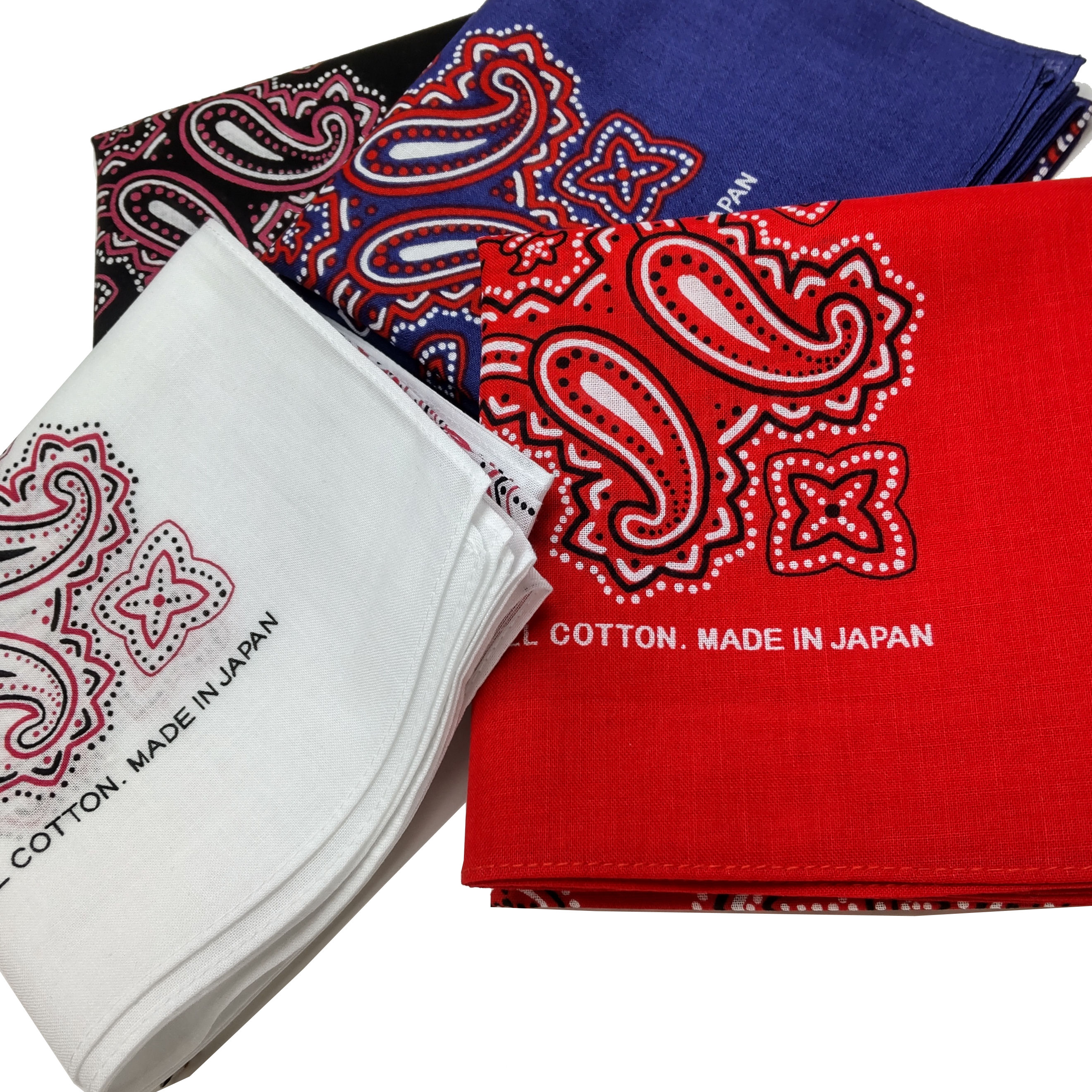 楽天市場】【当店オススメ】 バンダナ ペイズリー 柄 日本製 おしゃれ