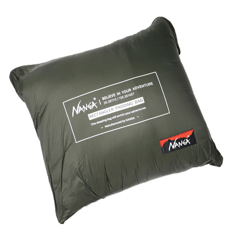 楽天市場】ナンガ NANGA レクタンギュラー パディング バッグ シュラフ