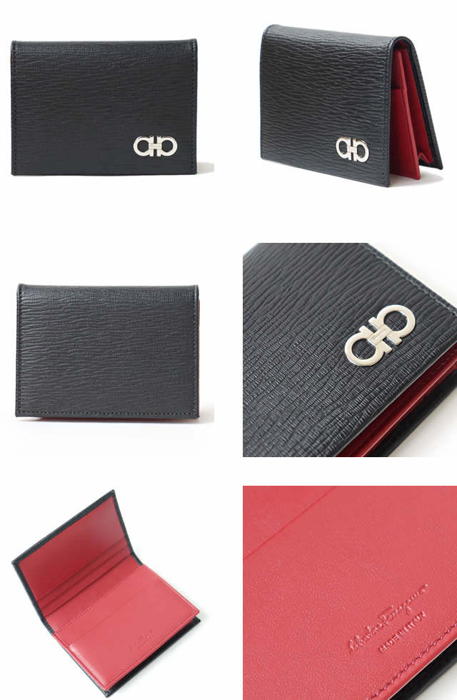 楽天市場】フェラガモ FERRAGAMO 名刺入れ カードケース ガンチーニ