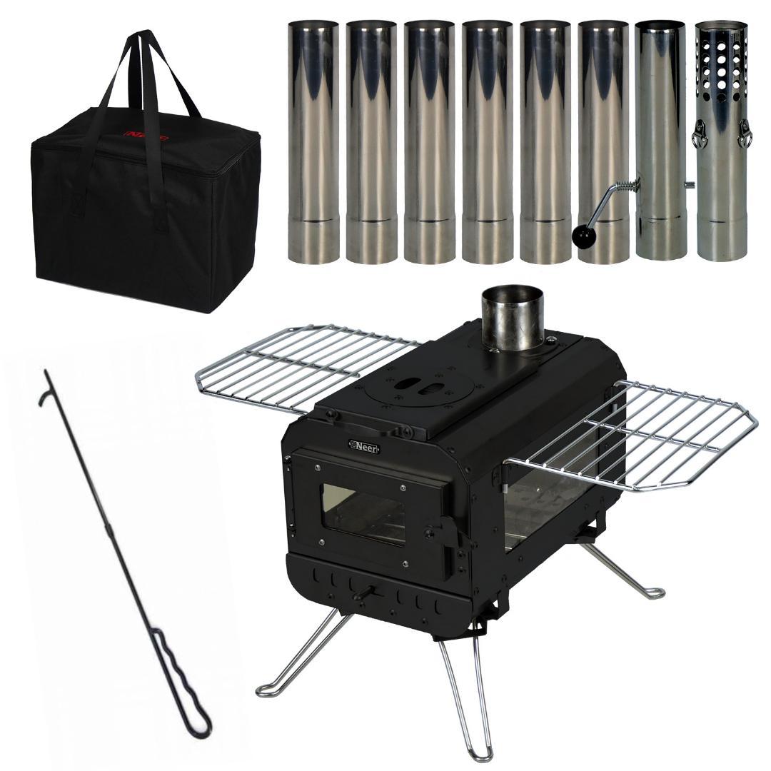 楽天市場】Neer マグマストーブ 薪ストーブ 収納バッグ付 焚き火台