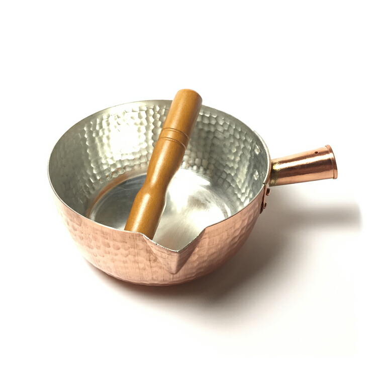 銅製鍋　両手銅鍋 製菓用具・業務用・厨房用・洋菓子・和菓子・餡子 楽天市場】銅鍋 錫引きあり【30cm 容量：7.6L】ガス火対応 ジャム