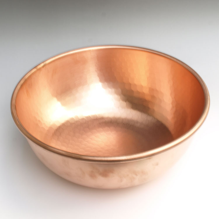 楽天市場】打ち出し銅さわり鍋 1尺3寸（約39cm） 柄・取っ手無し 銅