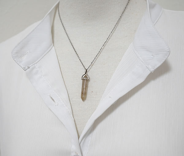 楽天市場】ルチルクォーツ ペンダント ネックレス ダブルポイント 両剣