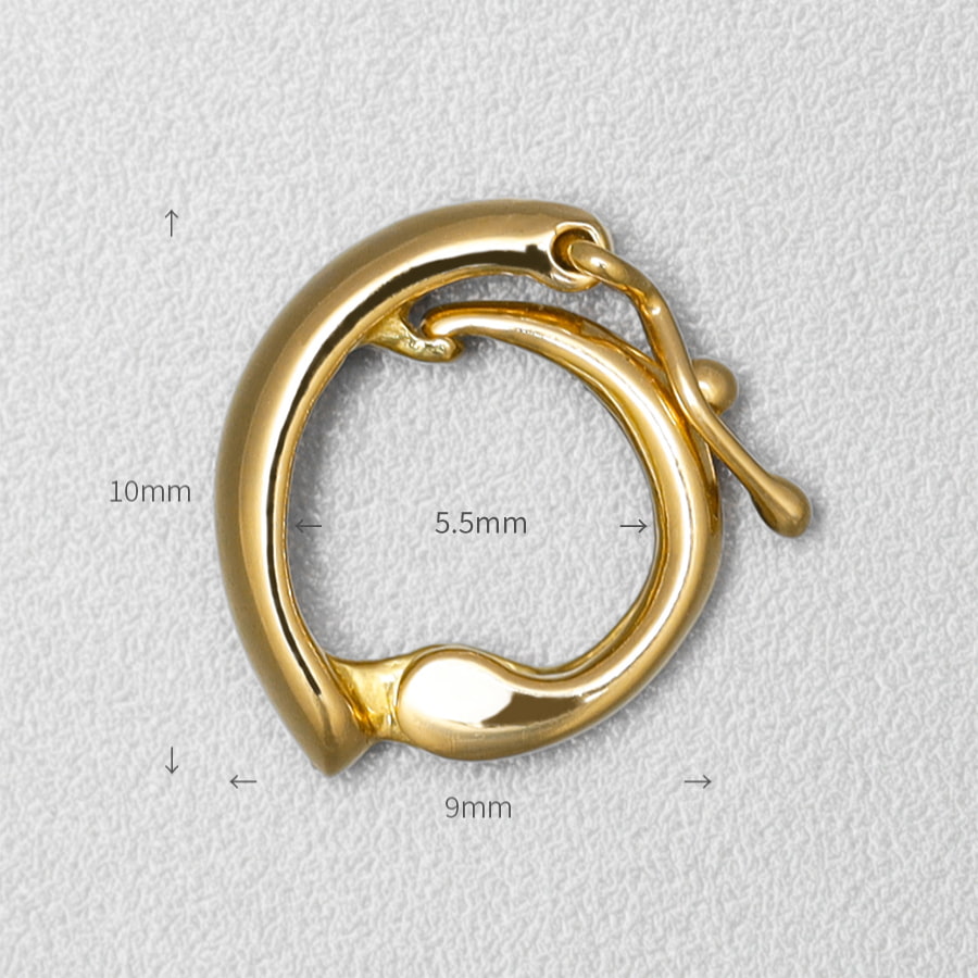 楽天市場】クリッカー バチカン パーツ 開閉バチカン リングホルダー