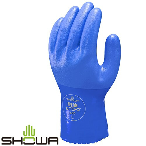 楽天市場】【ゴム手袋】耐油ビニローブ [10双入] 品番:No.650 （M・L