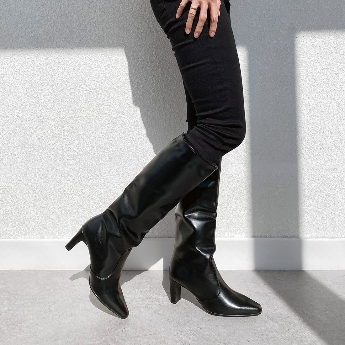 楽天市場】【40%OFF:WINTER SALE】美脚ロングブーツ 足が痛くない