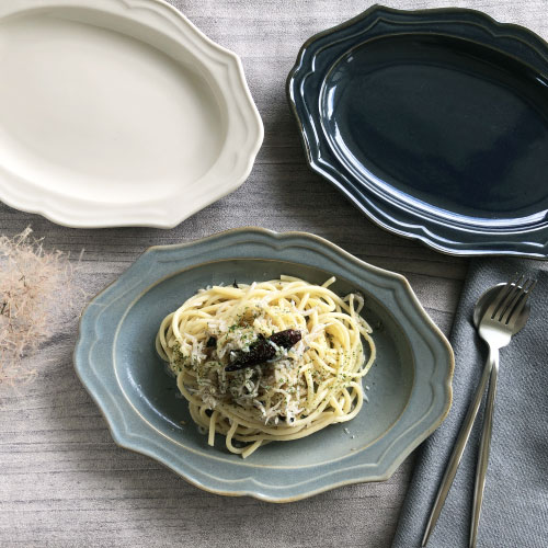 楽天市場】【シェルブール】オーバルプレート24cm（楕円皿