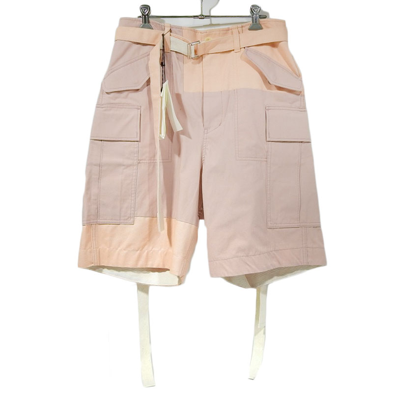 楽天市場】美品 SACAI サカイ Cotton Nylon Oxford Shorts ショート
