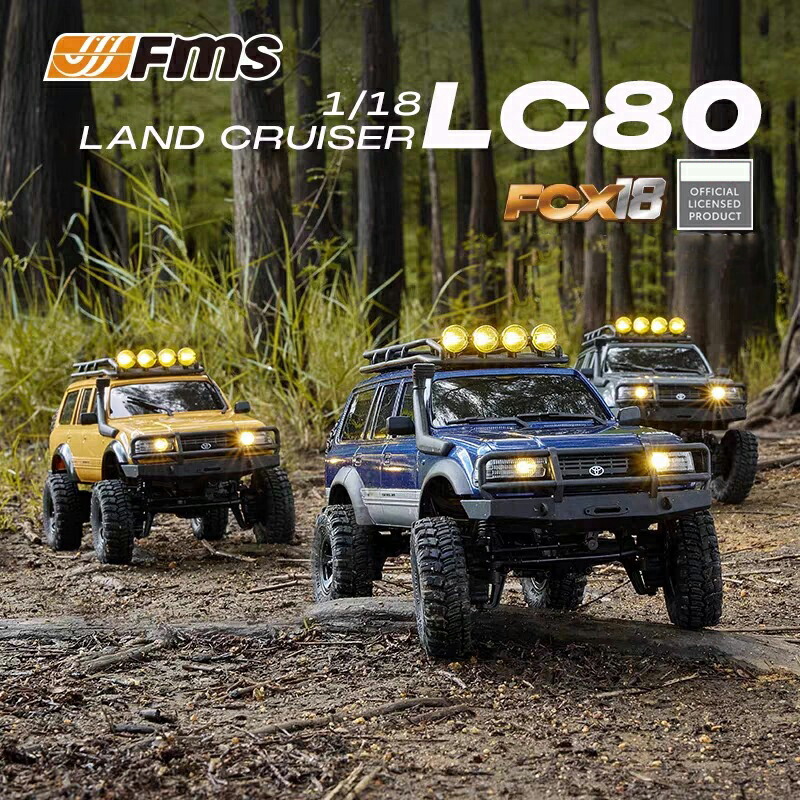 楽天市場】FMS 1/18スケール RCカー 車 ホビーラジコン FCX18 RTR