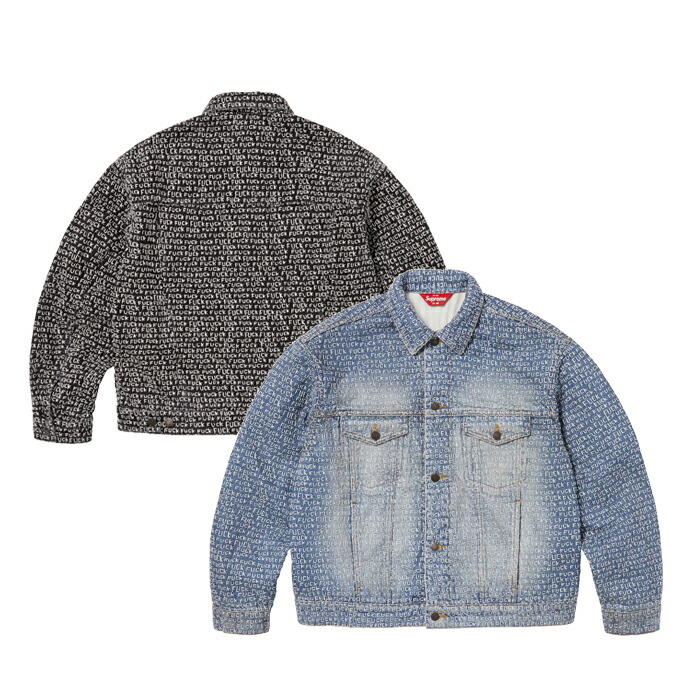 楽天市場】【最短即日発送】 SUPREME FUCK STITCH DENIM TRUCKER