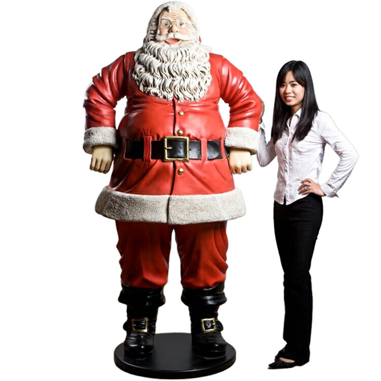 大きいサンタクロース 置き物 ディスプレイ 大きいサンタクロース