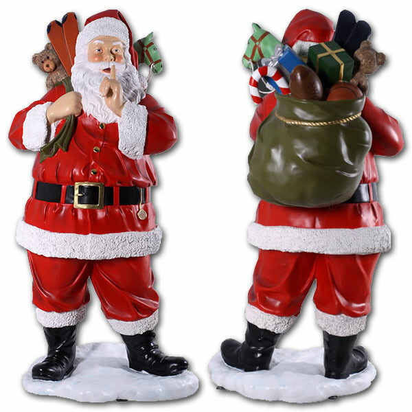 楽天市場】プレゼント一杯のサンタ H175cm 大きい サンタクロース