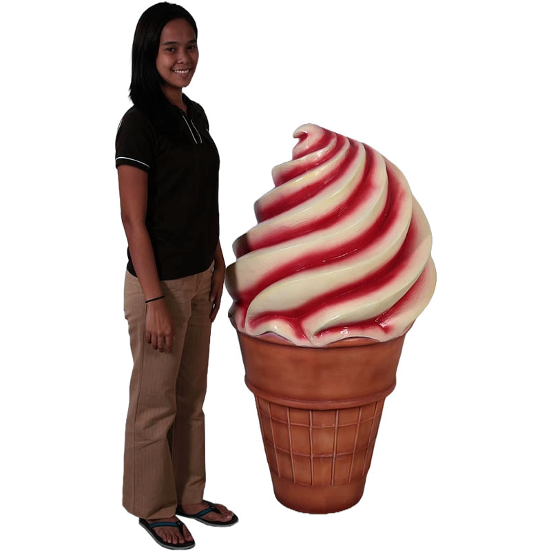 楽天市場】アイスクリームコーン H128cm 店舗 看板 ソフトクリーム