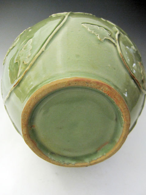 楽天市場】竜泉窯 天竜寺青磁瓢箪型牡丹文瓶 高さ約31cm 壺 中国 美術