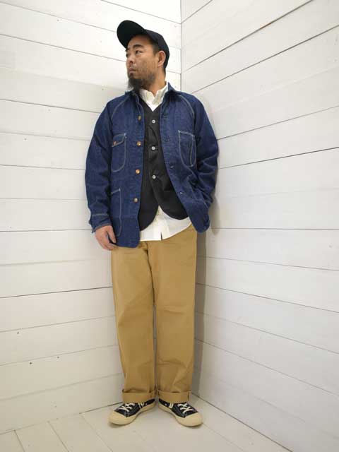 楽天市場】orslow (オアスロウ) カバーオール 1950'S COVER ALL03-6140