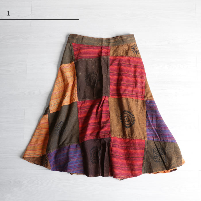 楽天市場】スカート 巻きスカート ラップスカート フレア ロング