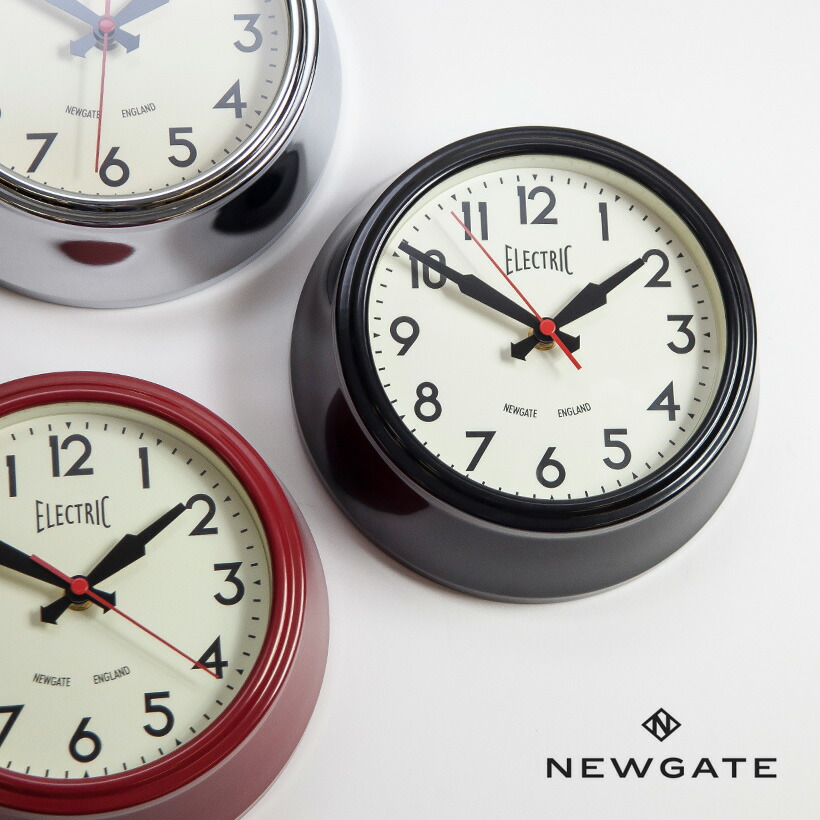 楽天市場】NEWGATE ニューゲート 掛け時計 時計 壁掛け SMALL ELECTRIC