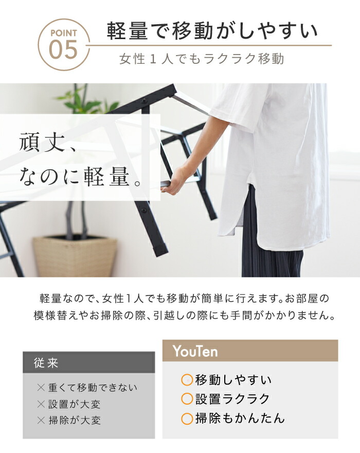 楽天市場】改良モデル登場 ベッドフレーム アイアンベッド シングル