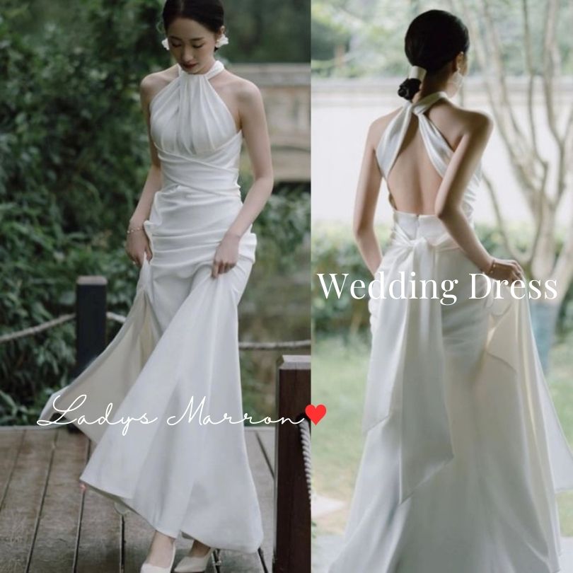 楽天市場】ウエディングドレス ウェディングドレス 白 前撮りドレス