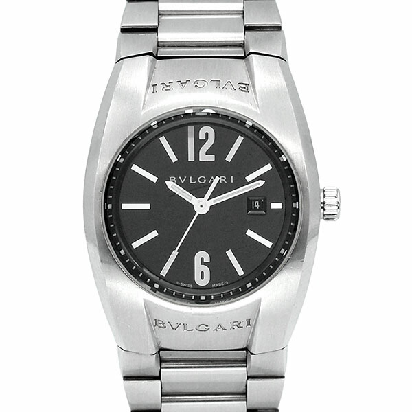 楽天市場】ブルガリ BVLGARI エルゴン EG30S ブラック文字盤 SS