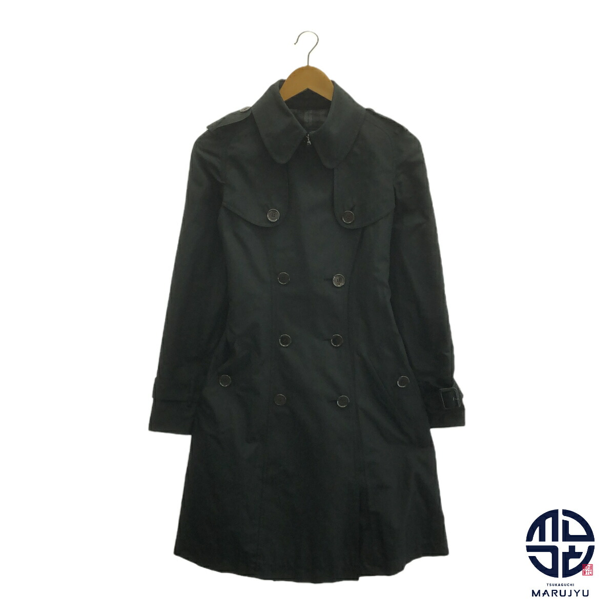 楽天市場】BURBERRY バーバリー 黒 ブラック トレンチコート アウター