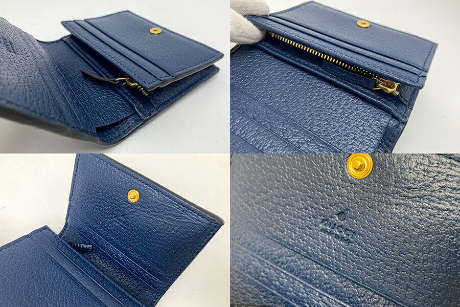 楽天市場】GUCCI グッチ ネイビー オフィディア GG カードケース