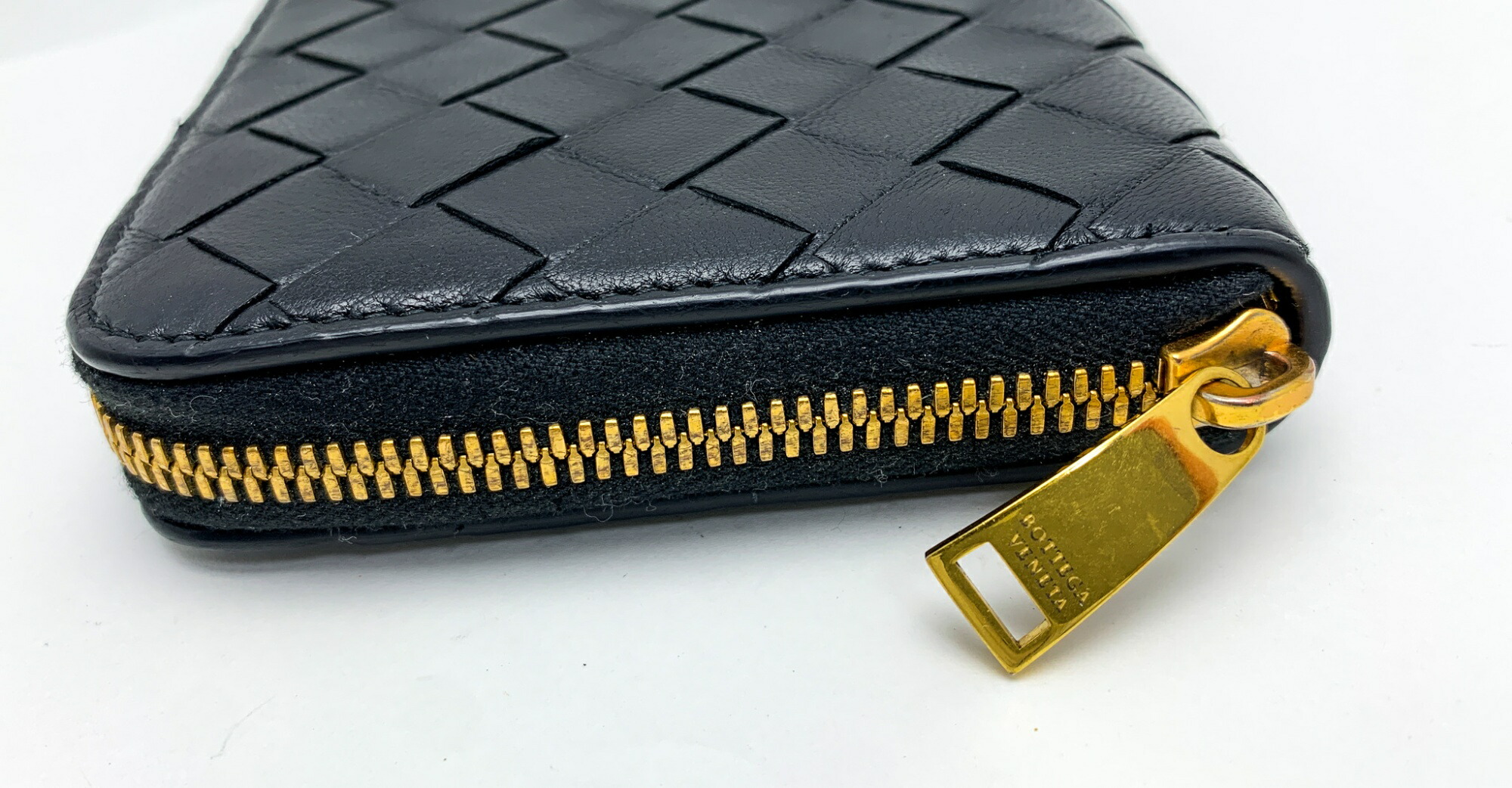 楽天市場】BOTTEGA VENETA ボッテガヴェネタ 黒 ブラック ゴールド金具