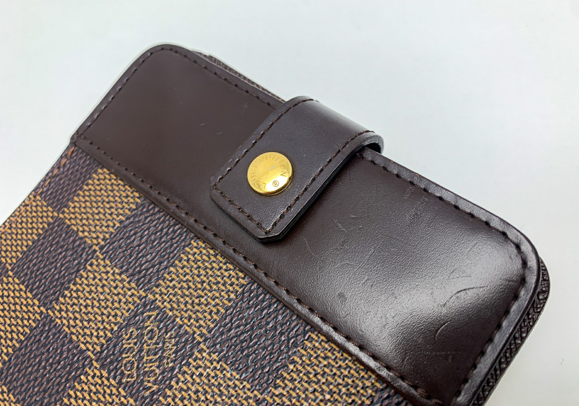 楽天市場】LOUIS VUITTON ルイヴィトン ダミエ コンパクトジップ