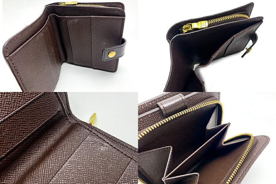 楽天市場】LOUIS VUITTON ルイヴィトン ダミエ コンパクトジップ