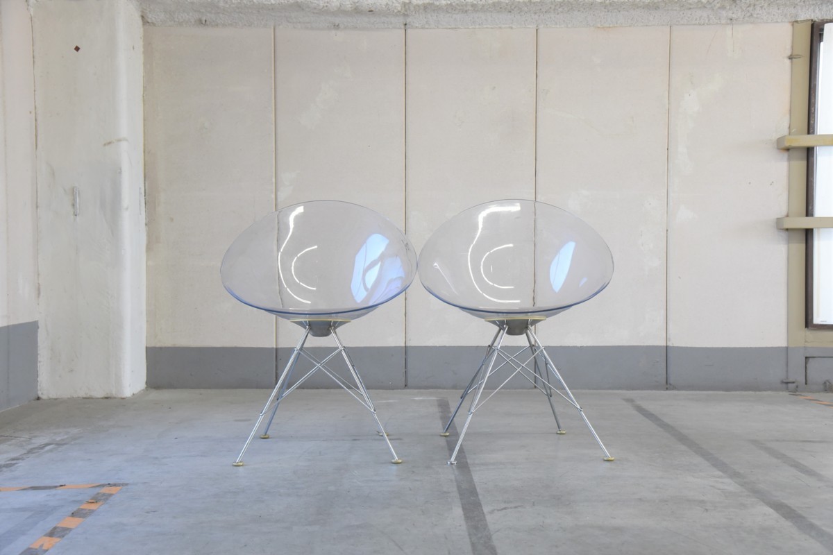 楽天市場】Kartell「エロエス/ERO|S|」14万 チェア2脚セット 4本脚