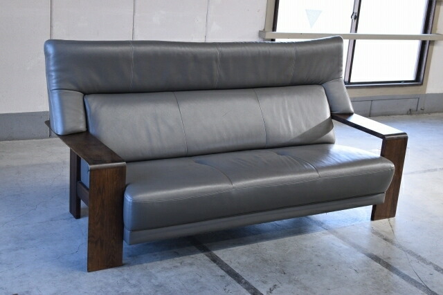 楽天市場】カリモク チターノ「ダンテ」20万 オーク無垢 3人掛けソファ