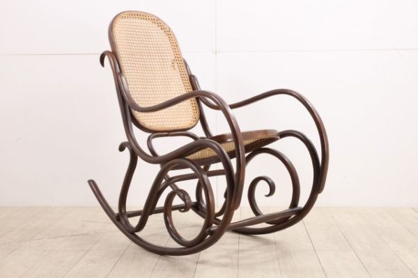 楽天市場】THONET「＃7028」ロッキングチェア ラタン 籐 曲げ木 ベント