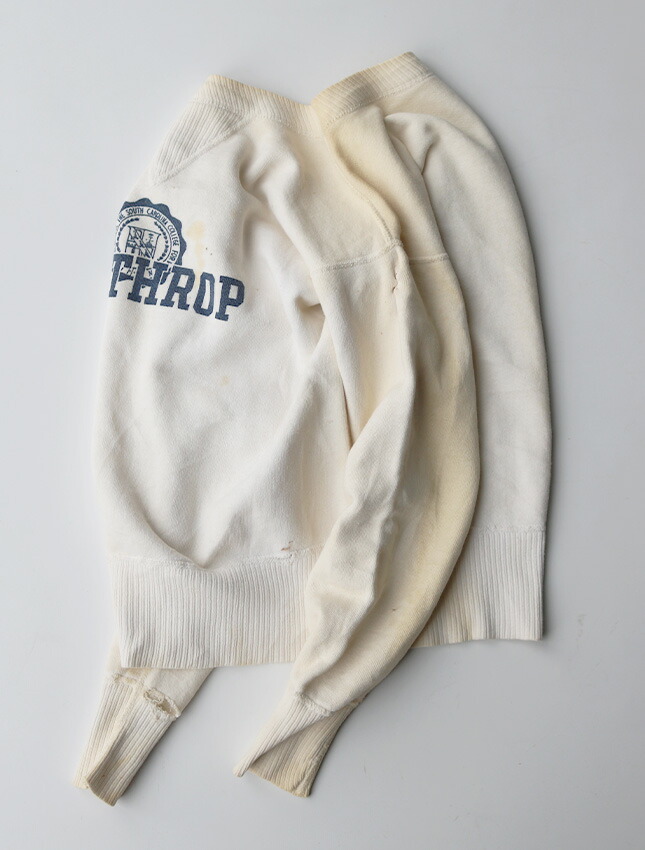 □【50年代・VINTAGE・染込み・アザラシ】 スウェット/40s50s