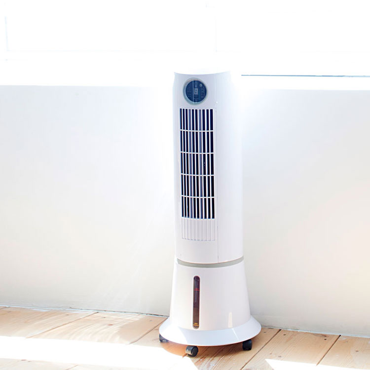 楽天市場】スリーアップ スリムタワー冷風扇 ウォータークールファン