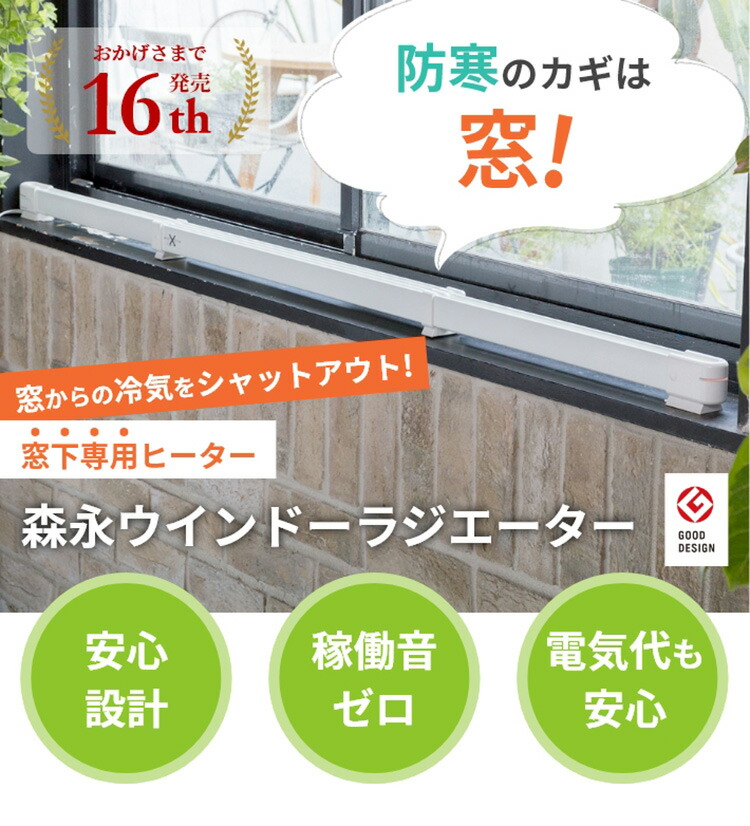 楽天市場】【選ぶ景品】 ウインドーラジエーター W/R-1200 長さ120cm