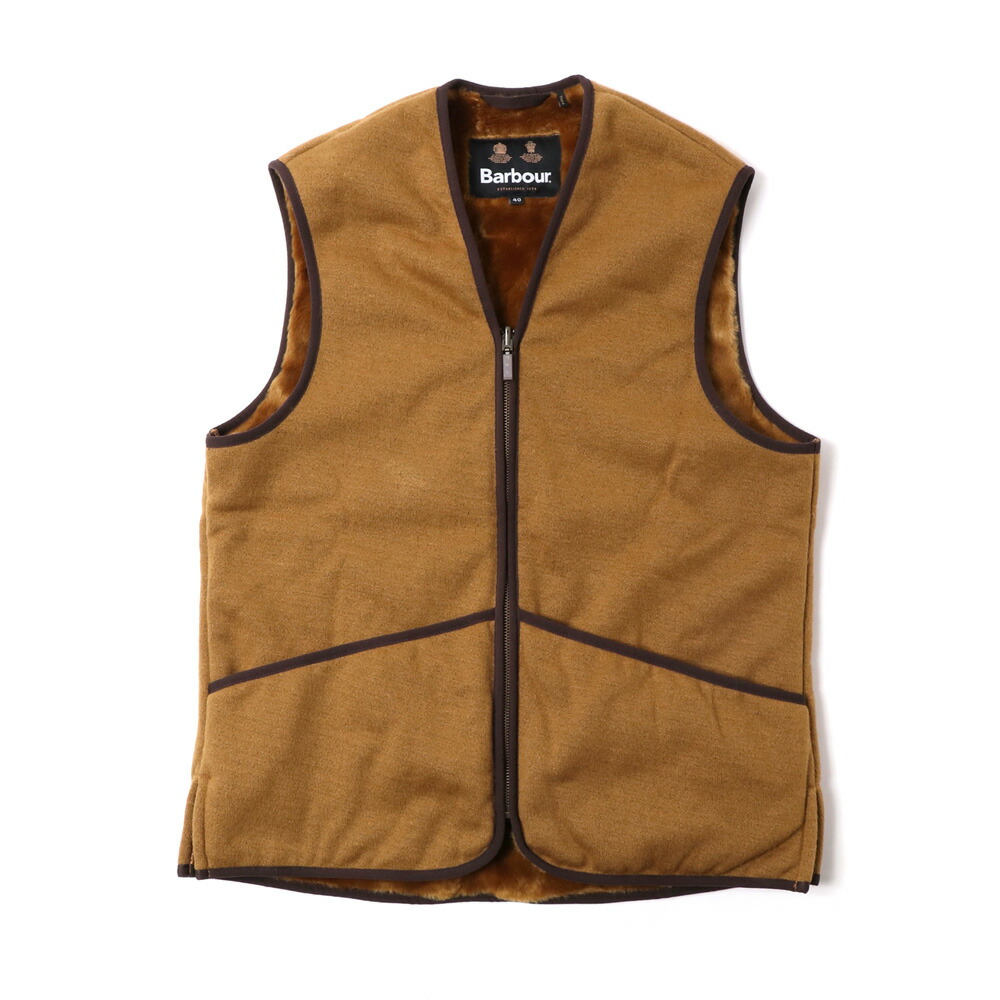 楽天市場】Barbour バブアー ウォームパイル ウェストコート