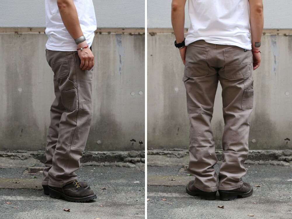 楽天市場】裾上げ無料 KEY INDUSTRIES,INC. ダブルニーダックパンツ