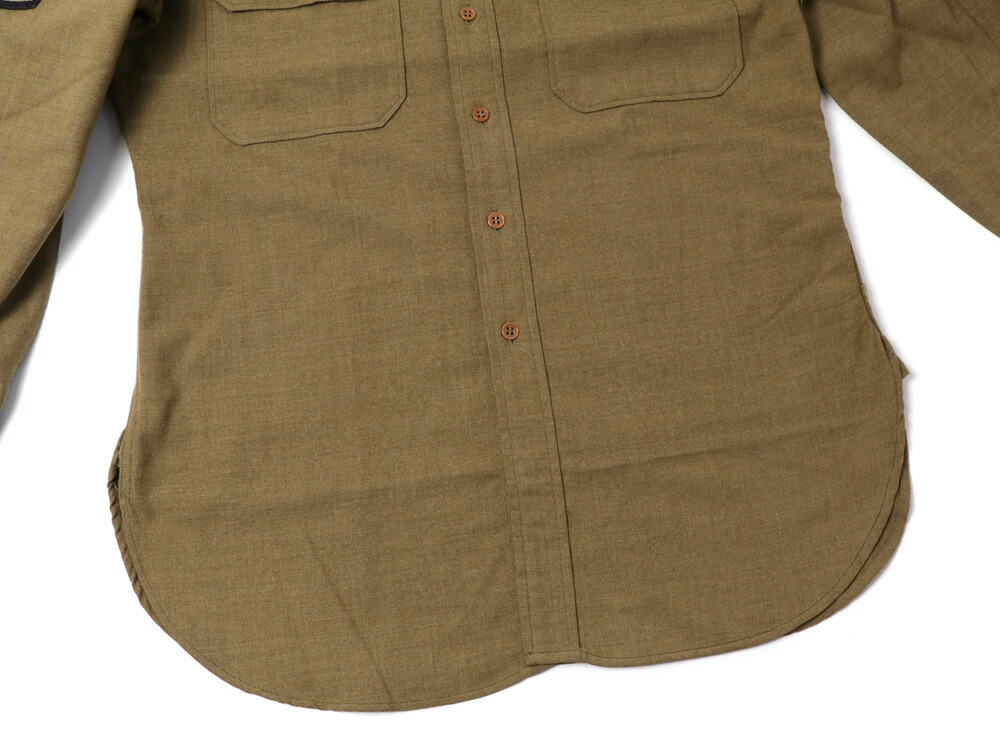 楽天市場】1940's US ARMY WOOL SHIRTS ウールシャツ パッチ付き