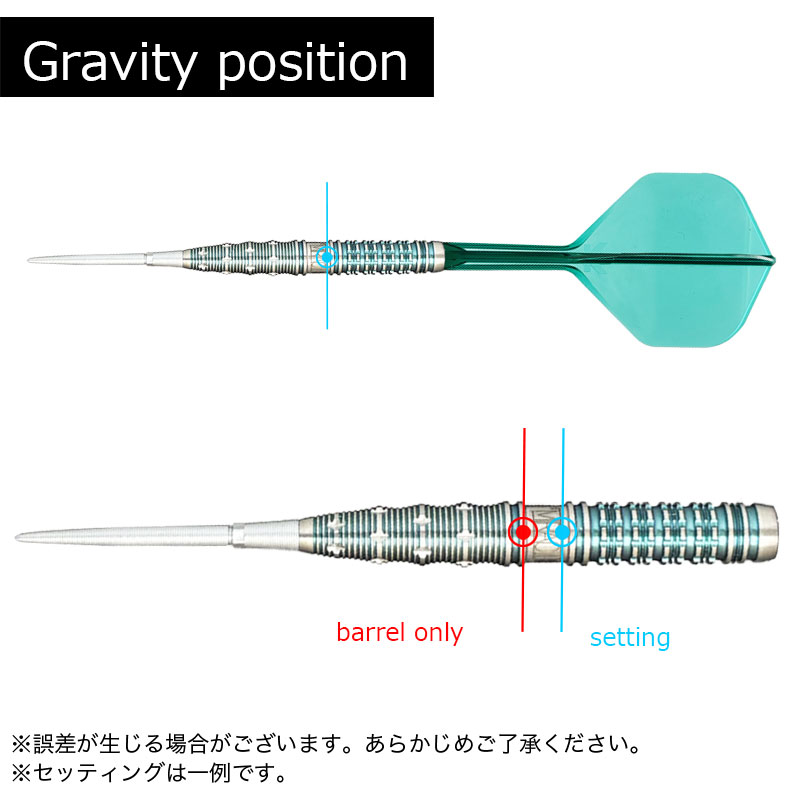 楽天市場】ダーツ バレル ターゲット ミラクル G7 鈴木未来 スイス
