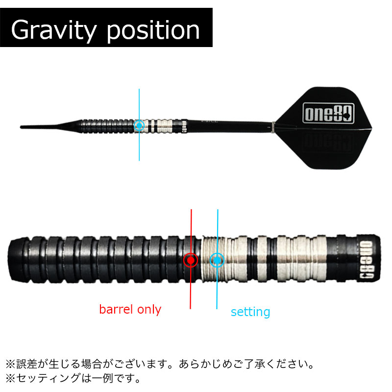 楽天市場】ダーツ バレル レイン2 ワンエイティー One80 REIGN ver.2