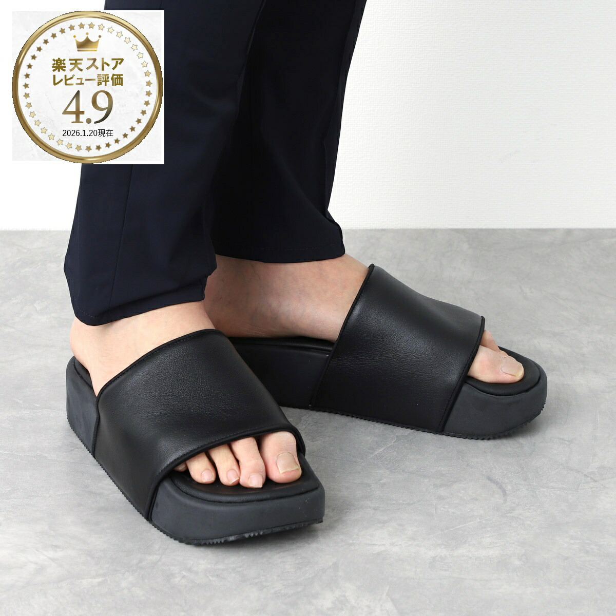 楽天市場】ワイスリー Y-3 サンダル ブラック メンズ 大きいサイズあり