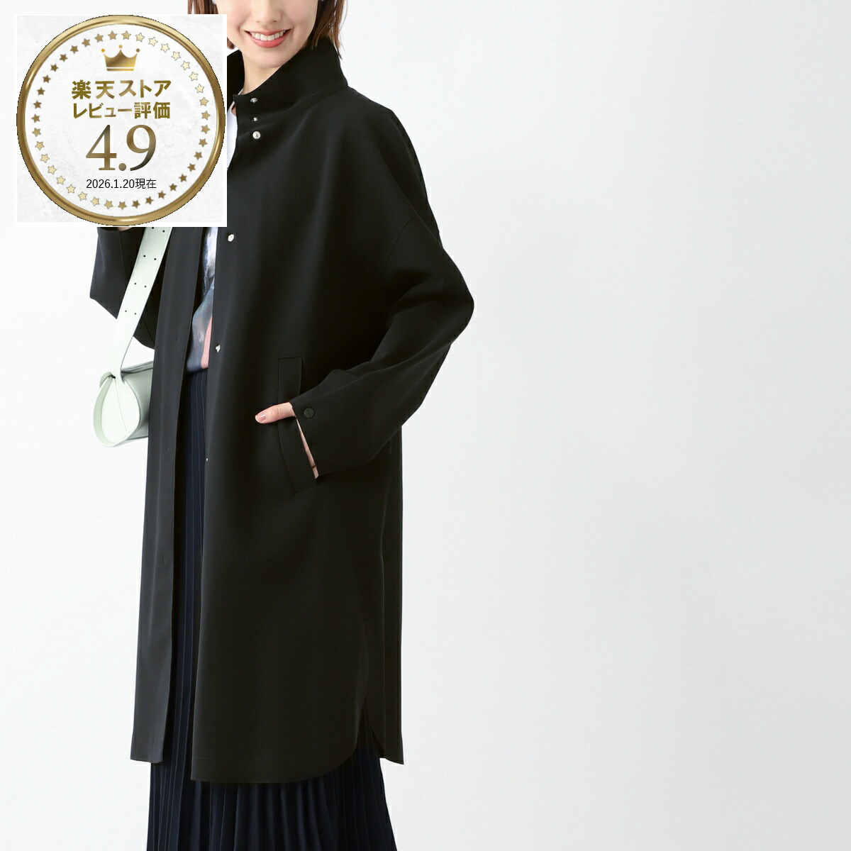 楽天市場】【4万円均一】ヘルノ HERNO ナイロンコート ブラック