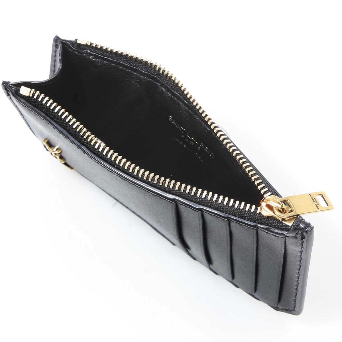 楽天市場】サンローラン SAINT LAURENT カードケース ブラック メンズ