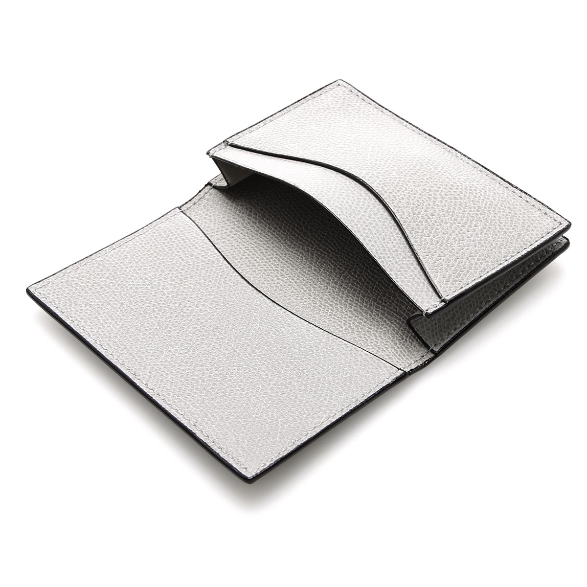 楽天市場】ヴァレクストラ Valextra カードケース グレー メンズ