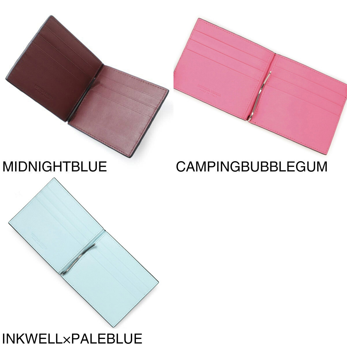 楽天市場】ボッテガヴェネタ BOTTEGA VENETA マネークリップ 2つ折り