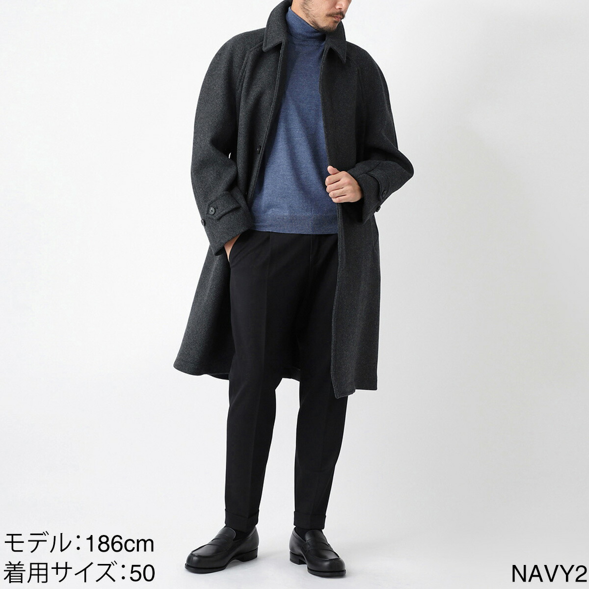 楽天市場】グランサッソ Gran Sasso タートルネックニット メンズ