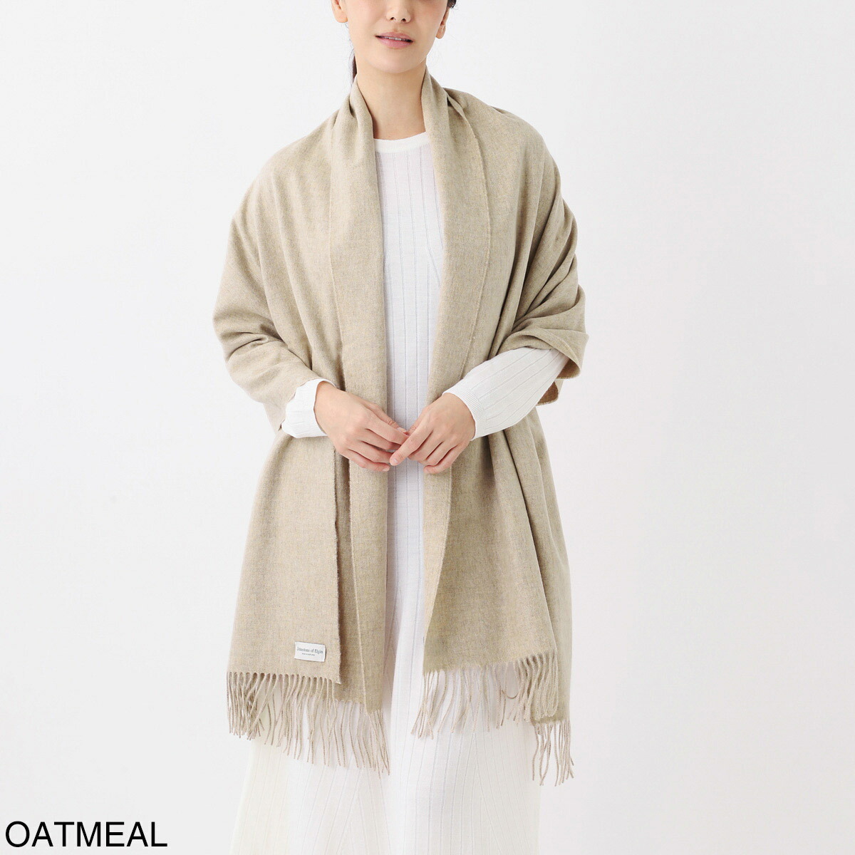 楽天市場】ジョンストンズ JOHNSTONS OF ELGIN カシミヤ大判ストール