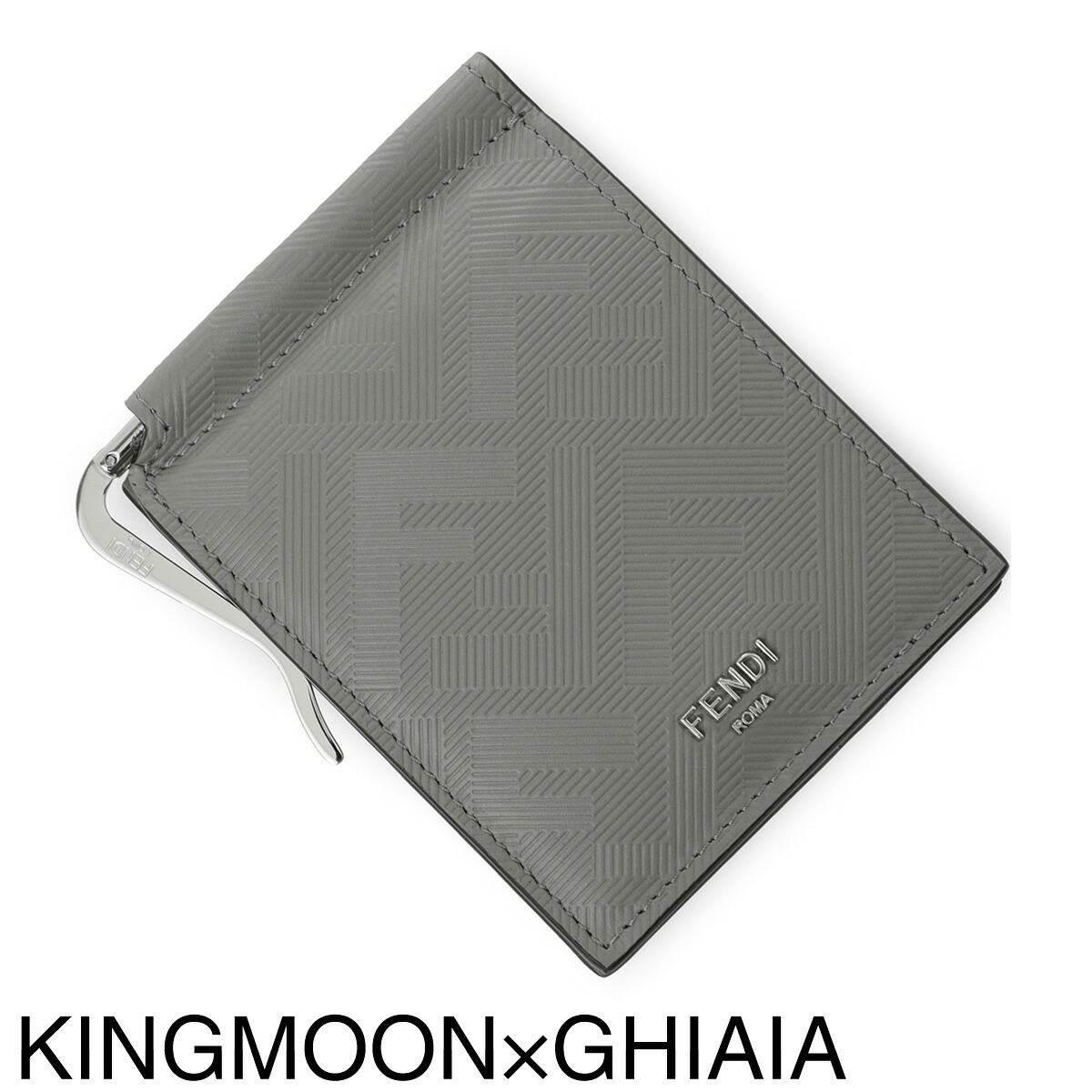 楽天市場】フェンディ FENDI マネークリップ メンズ 7m0281 ajf4 f19kp