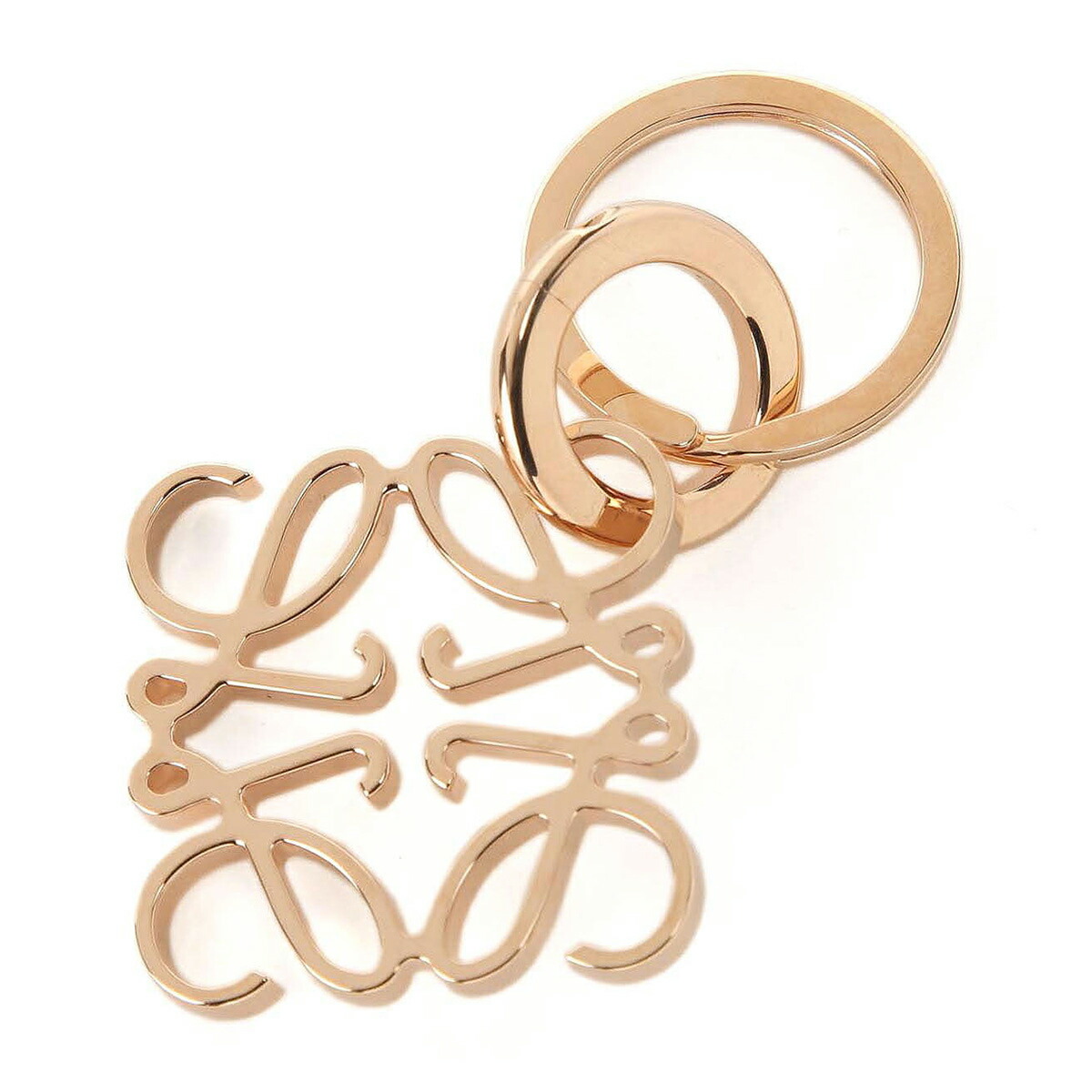 楽天市場】ロエベ LOEWE キーリング バッグチャームゴールド ゴールド