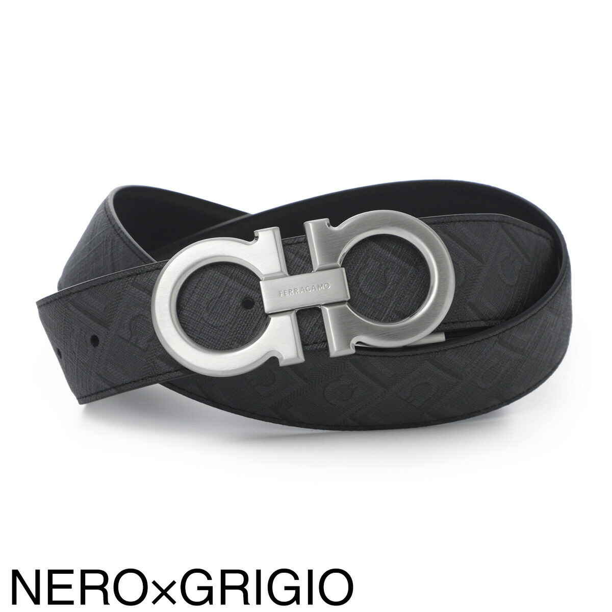 楽天市場】フェラガモ FERRAGAMO リバーシブル ベルト メンズ 679710